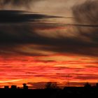 Sonnenuntergang in Puchheim