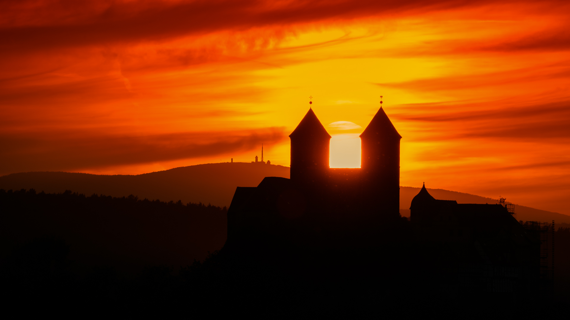 Sonnenuntergang in Quedlinburg (3)