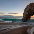 Sonnenuntergang in Quiberion