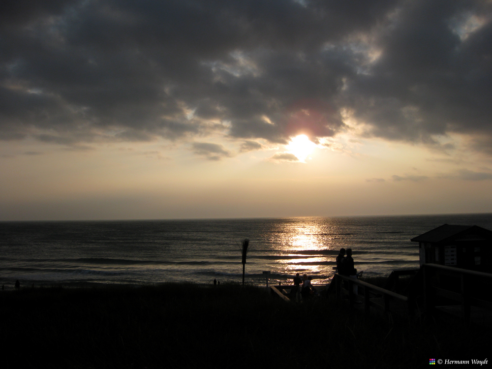 Sonnenuntergang in Rantum / Sylt