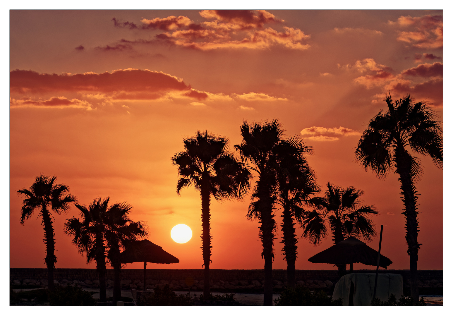 Sonnenuntergang in Ras al Khaimah