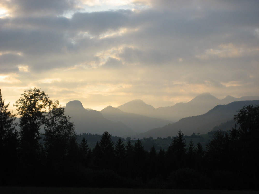 Sonnenuntergang in Reit im Winkl