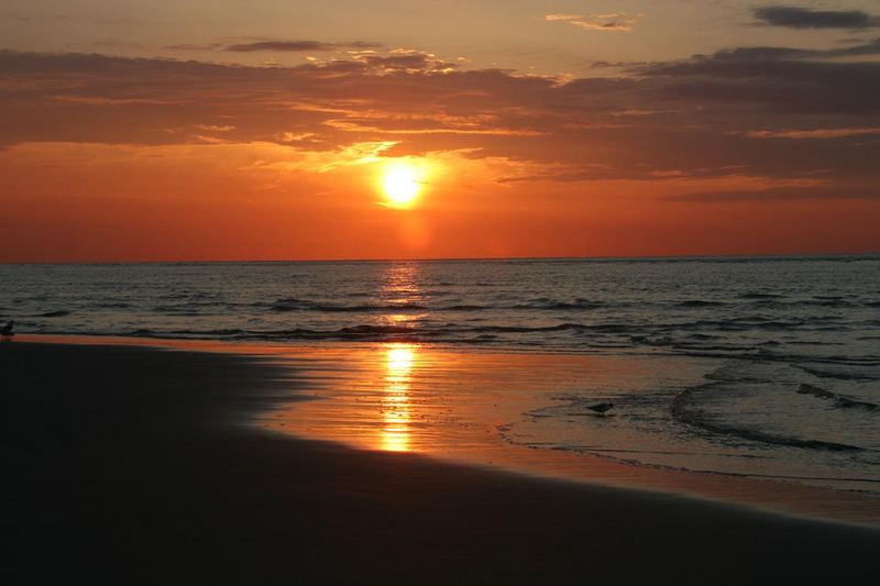 Sonnenuntergang in Renesse