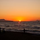 Sonnenuntergang in Rethymnon