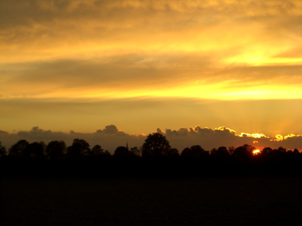 Sonnenuntergang in Rheinbach