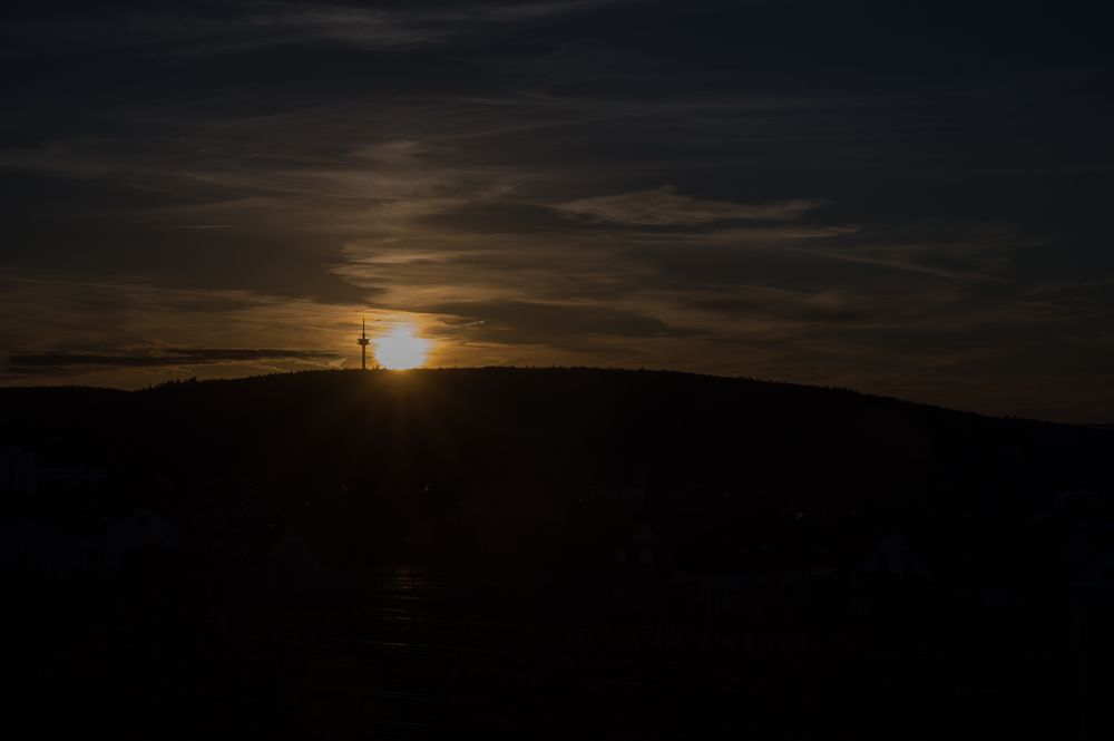 Sonnenuntergang in Rheinhessen am 11.03. 2023 I