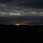 Sonnenuntergang in Rheinhessen am 18.11. 2022 II