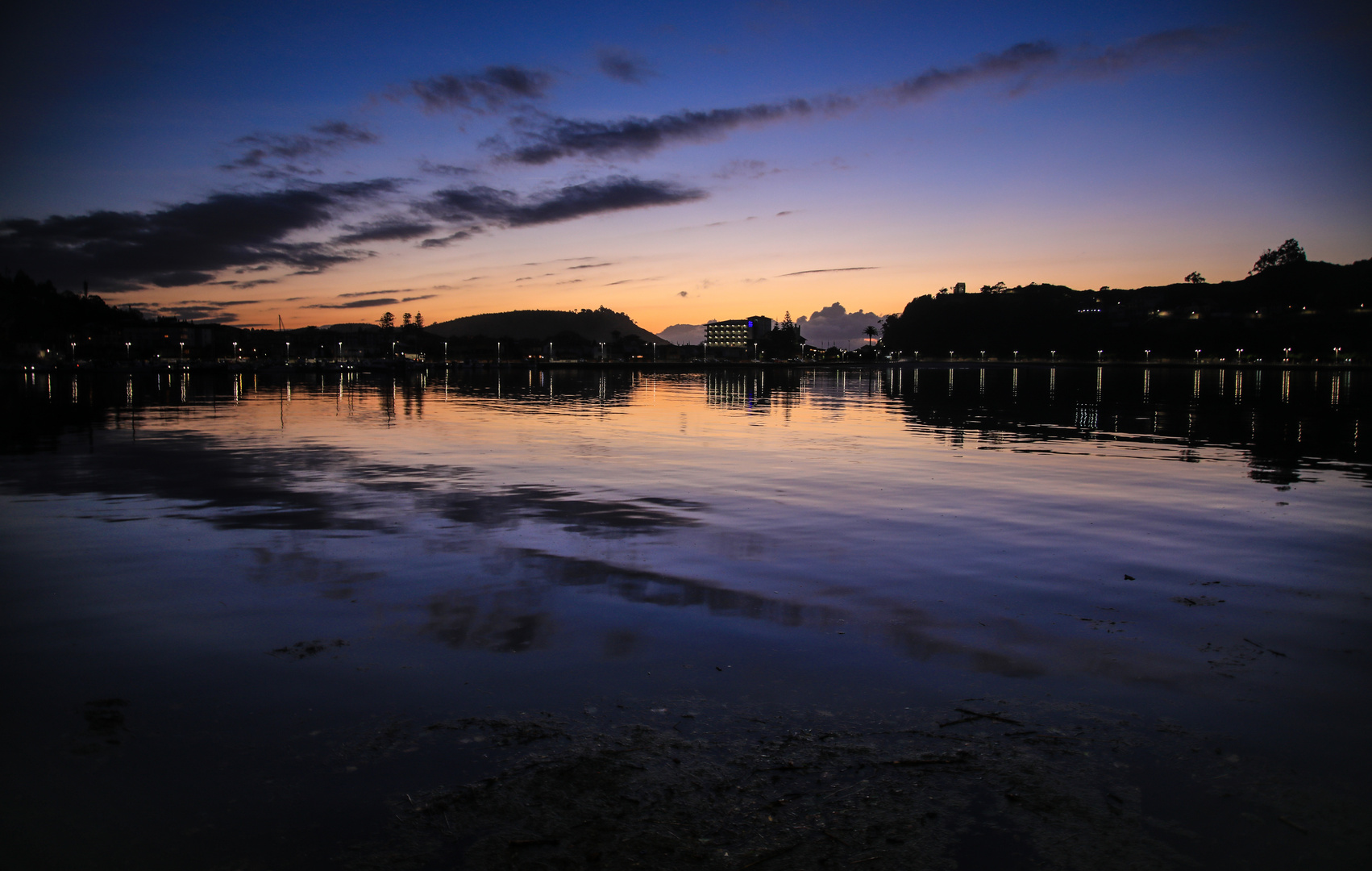 Sonnenuntergang in Ribadesella