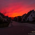 Sonnenuntergang in Rietberg