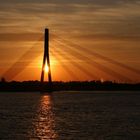 Sonnenuntergang in Riga