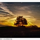 Sonnenuntergang in Rodenberg