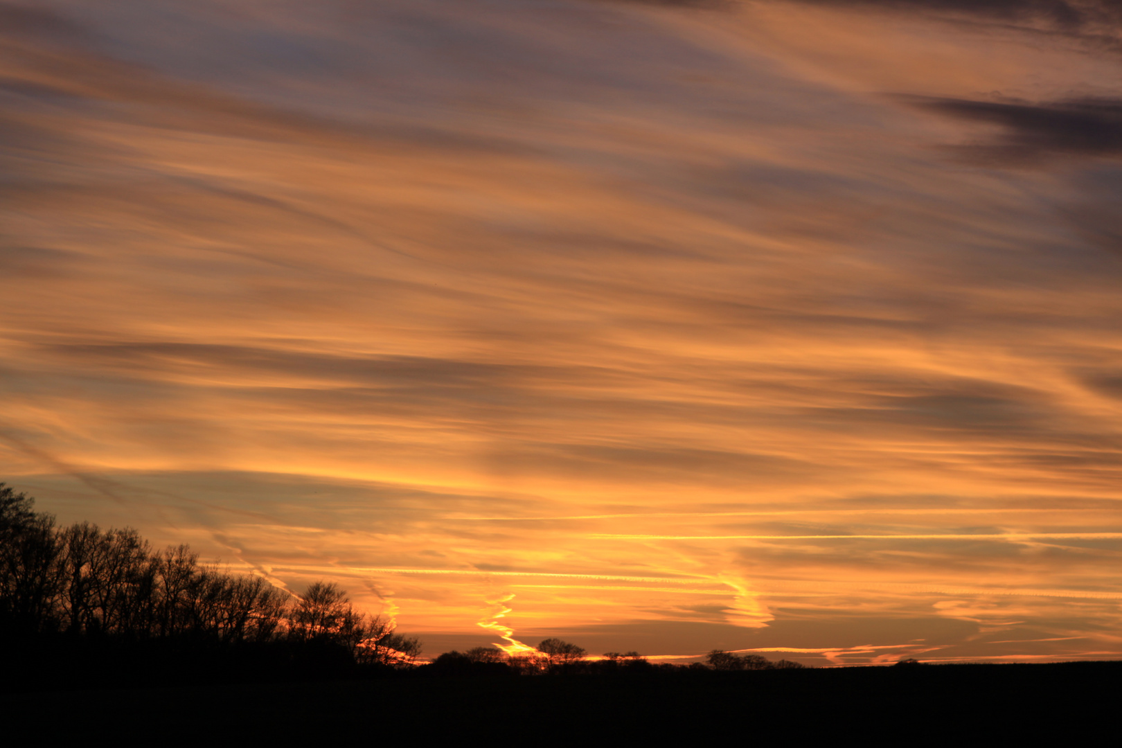 Sonnenuntergang in Rönsahl