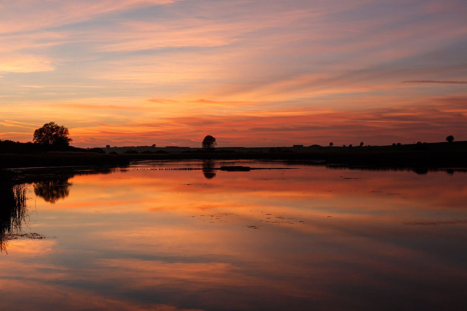 Sonnenuntergang in Rohdes 261014