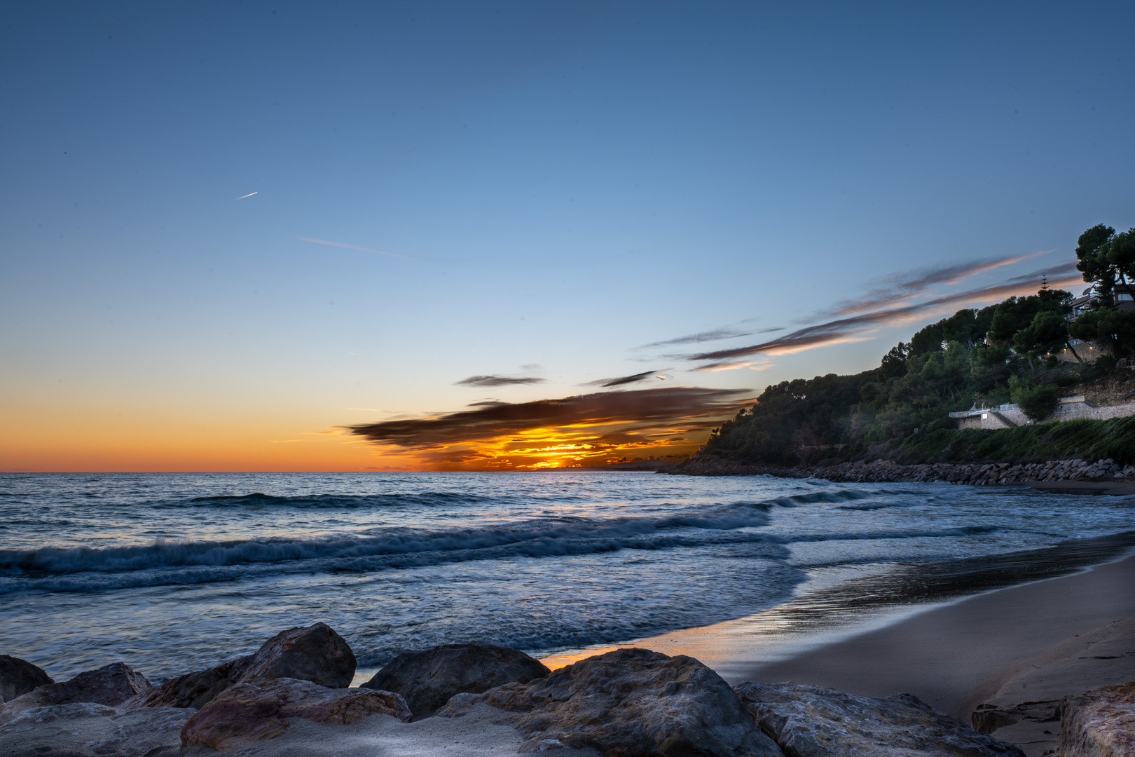 Sonnenuntergang in Roque de San Gaetano