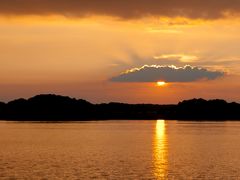 Sonnenuntergang in Roskilde