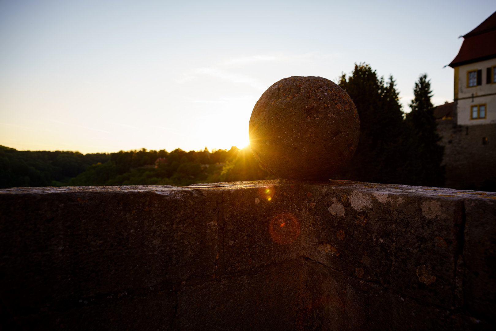 Sonnenuntergang in Rothenburg_