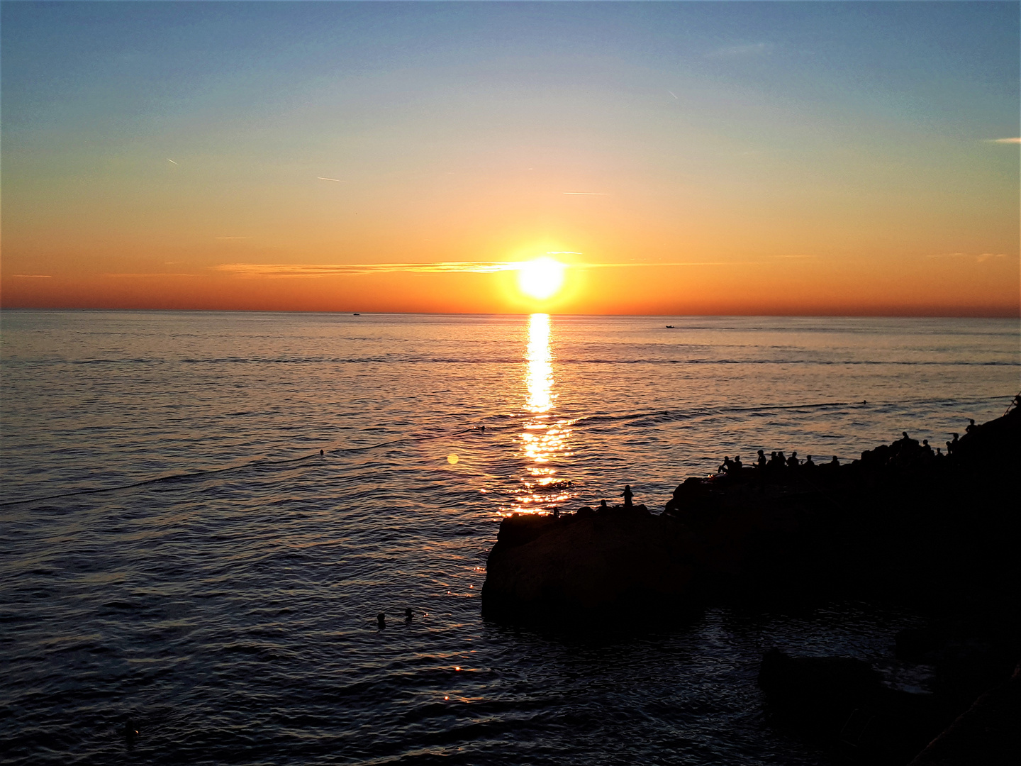 Sonnenuntergang in Rovinij