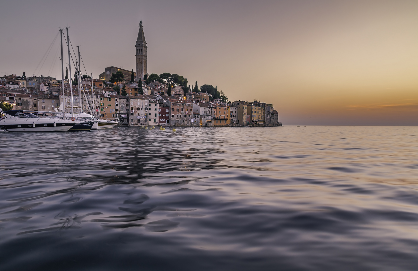 Sonnenuntergang in Rovinj