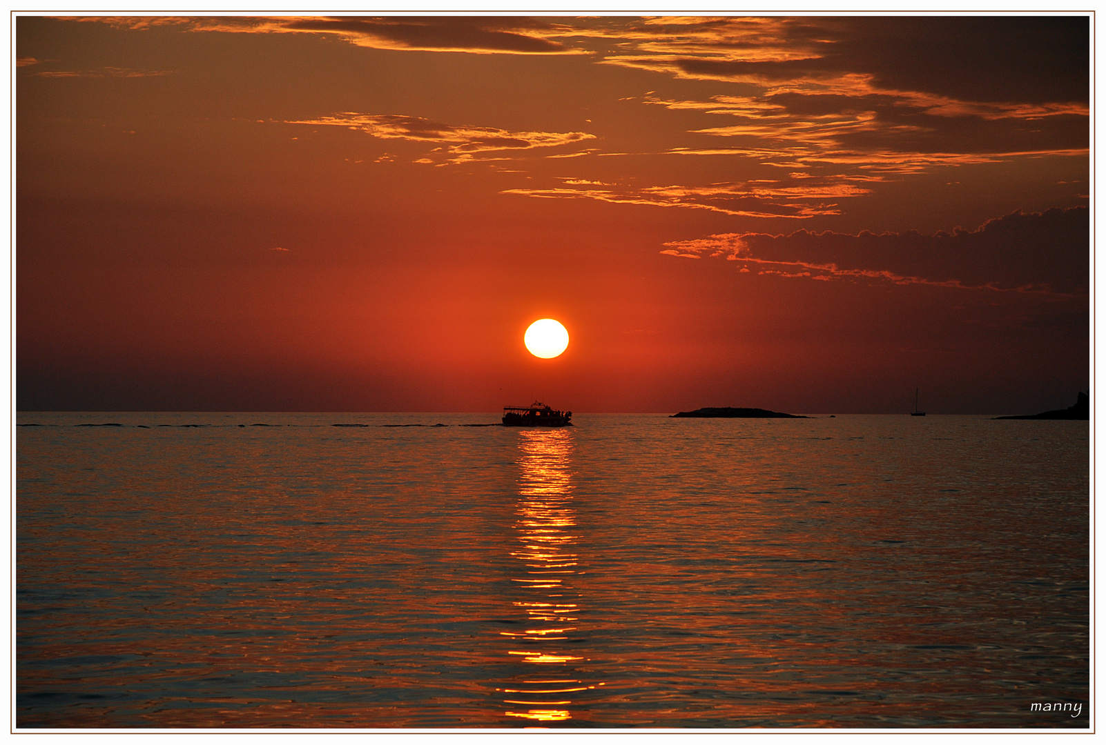 Sonnenuntergang in Rovinj