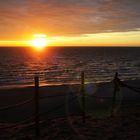 Sonnenuntergang in Rubjerg Knude