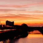 Sonnenuntergang in Saarbrücken I