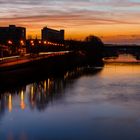 Sonnenuntergang in Saarbrücken II