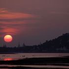 Sonnenuntergang in Sagaing