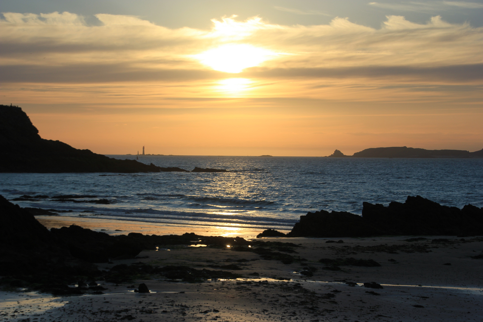 Sonnenuntergang in Saint Malo