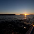 Sonnenuntergang in Saltsjöbaden bei Stockholm