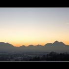 Sonnenuntergang in Salzburg die 2te