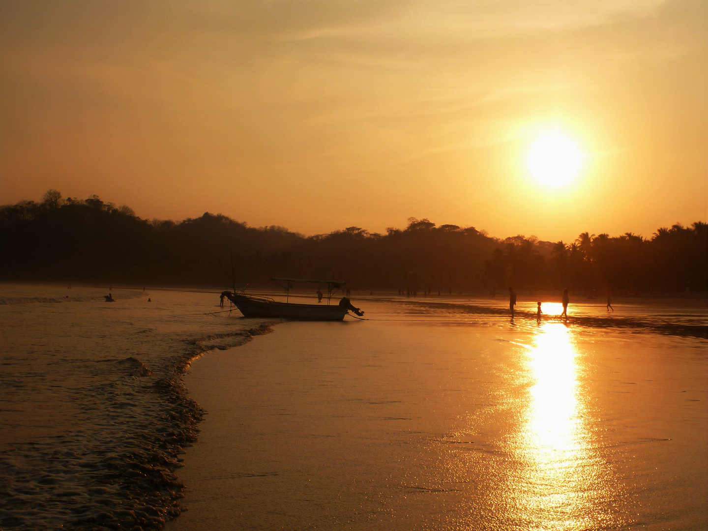 Sonnenuntergang in Samara