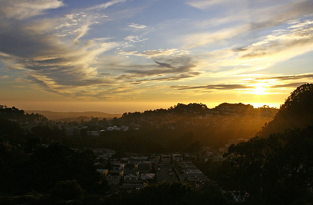 Sonnenuntergang in San Francisco