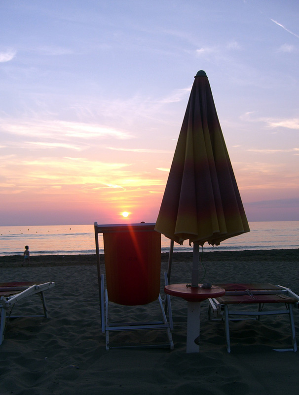 Sonnenuntergang in San Vincenzo