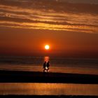 Sonnenuntergang in Sankt-Peter-Ording