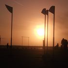 Sonnenuntergang in Sankt Peter Ording