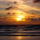 Sonnenuntergang in Sankt Peter Ording