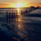 Sonnenuntergang in Sankt Peter Ording