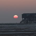 Sonnenuntergang in Sankt Peter-Ording