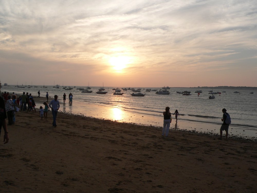 Sonnenuntergang in Sanlúcar de Barrameda