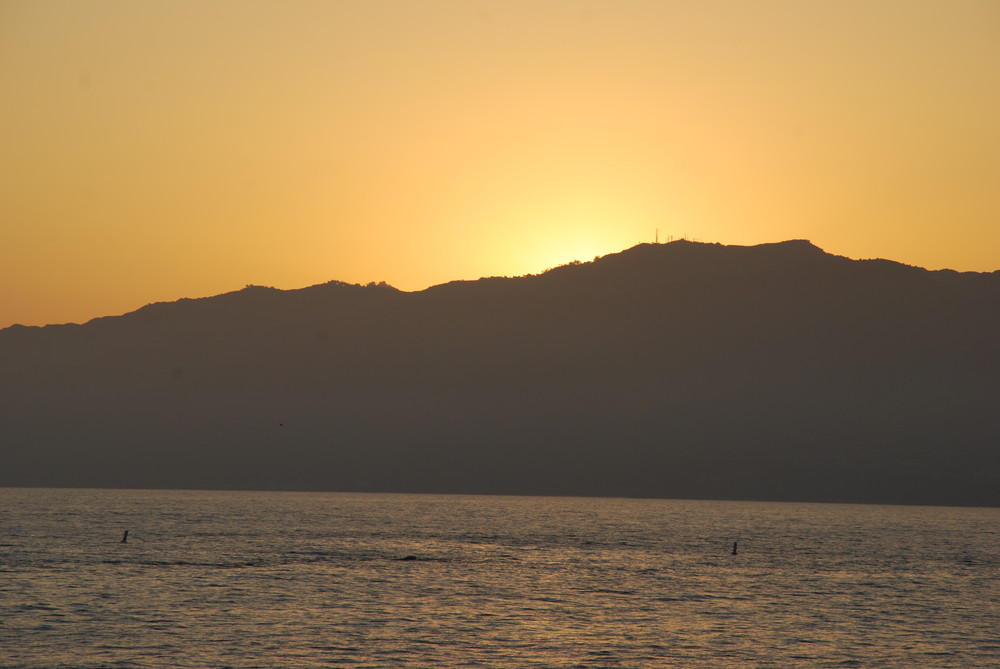 Sonnenuntergang in Santa Monica