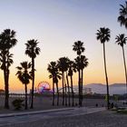 Sonnenuntergang in Santa Monica