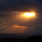 Sonnenuntergang in Santorin