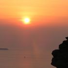 Sonnenuntergang in Santorini