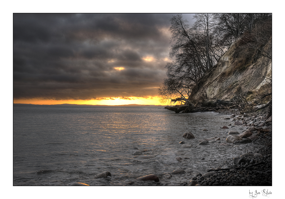 Sonnenuntergang in Sassnitz