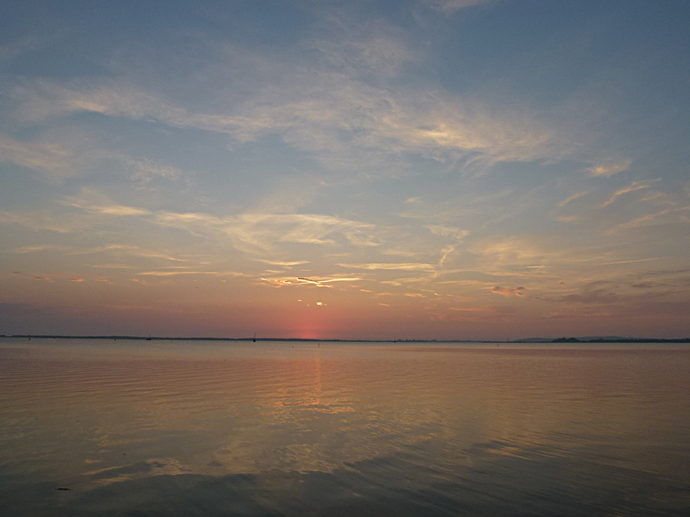 Sonnenuntergang in Schaprode