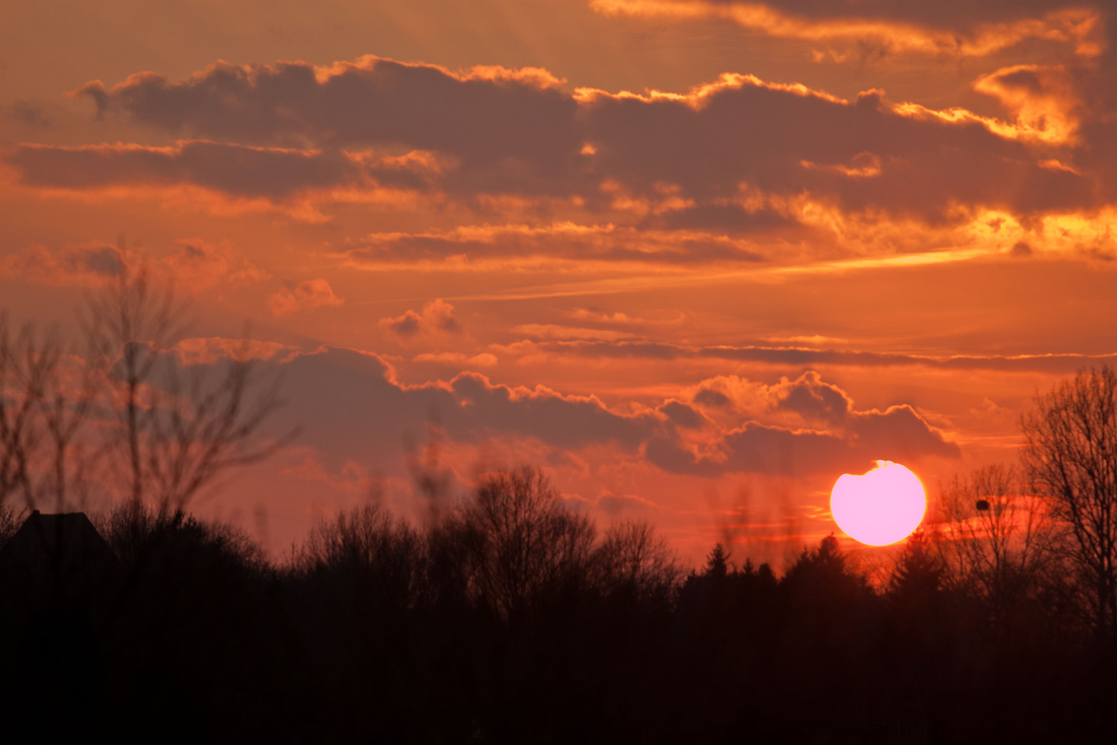 Sonnenuntergang in Schaumburg