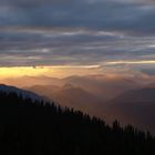 Sonnenuntergang in Schladming