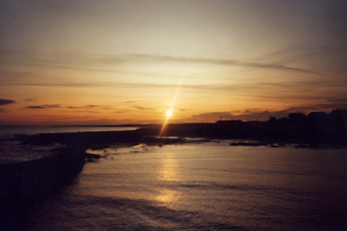 Sonnenuntergang in Schottland