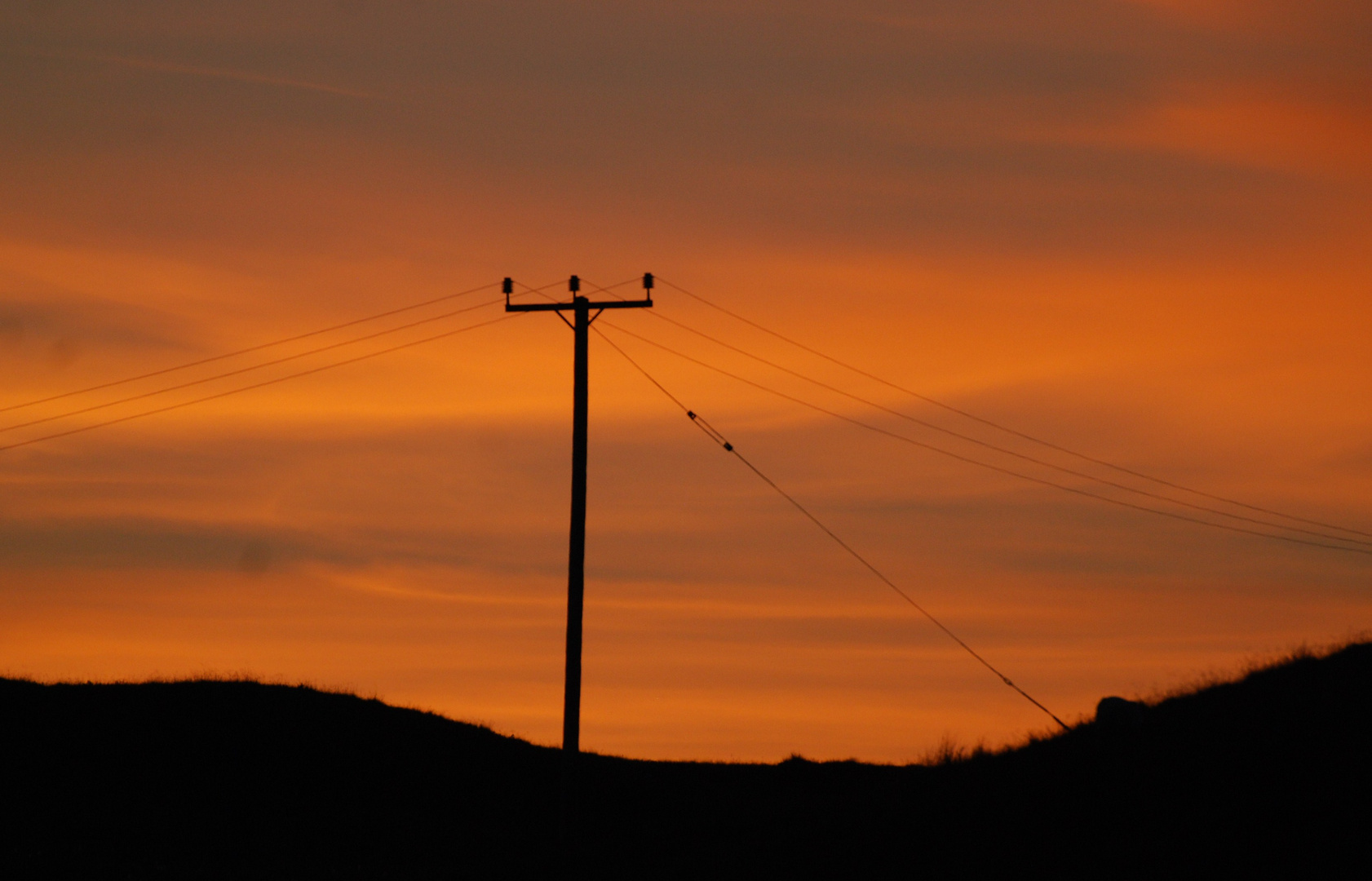 sonnenuntergang in schottland 2