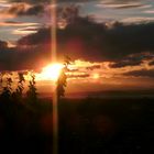 Sonnenuntergang in Schottland